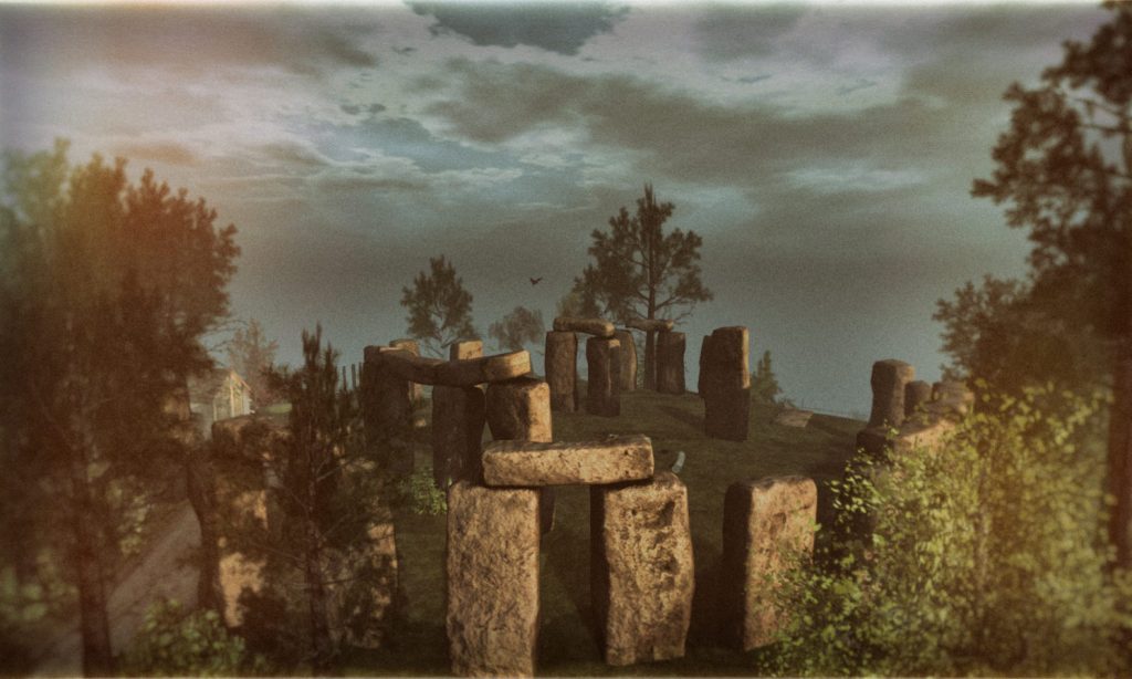 Stone henge in Second Life
