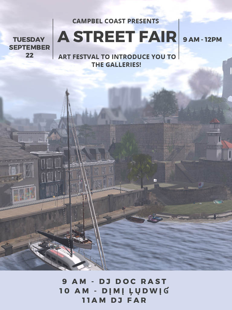 Artists Village presents Campbel Coast Street Fair!