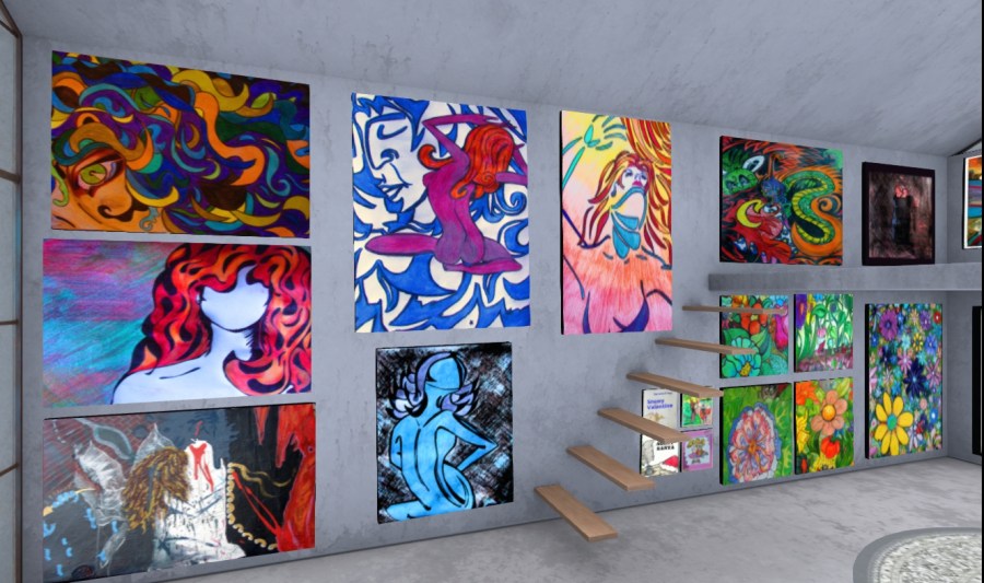 starz art gallery paintings