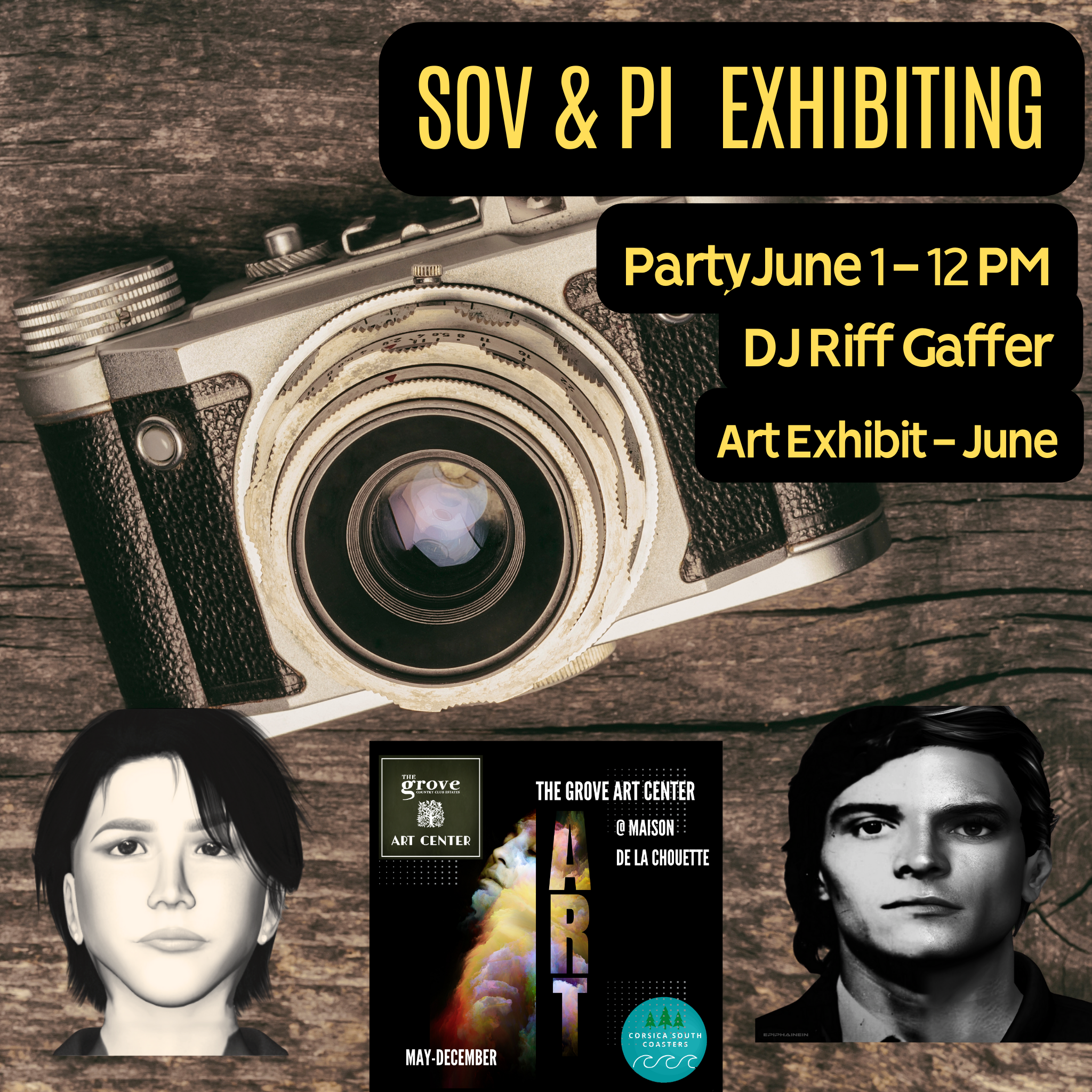 Experience Art with Sovereignty Green & Piggs Boucher