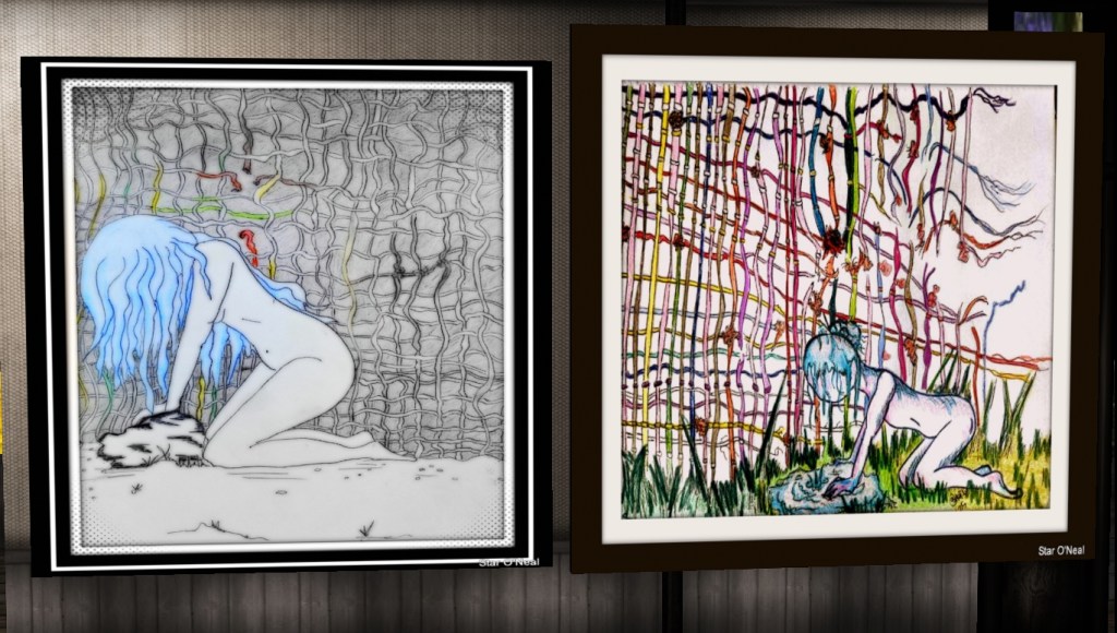 Obstacles hand drawn art by Starz