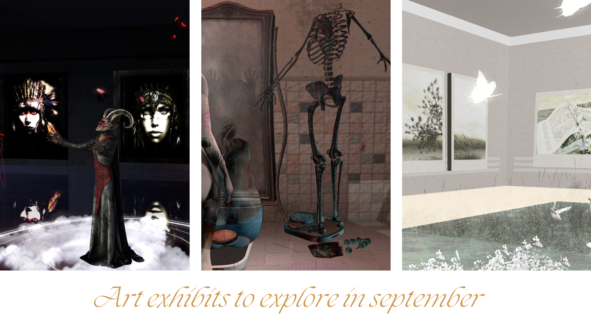 3 Art Exhibits Happening Now in Second Life