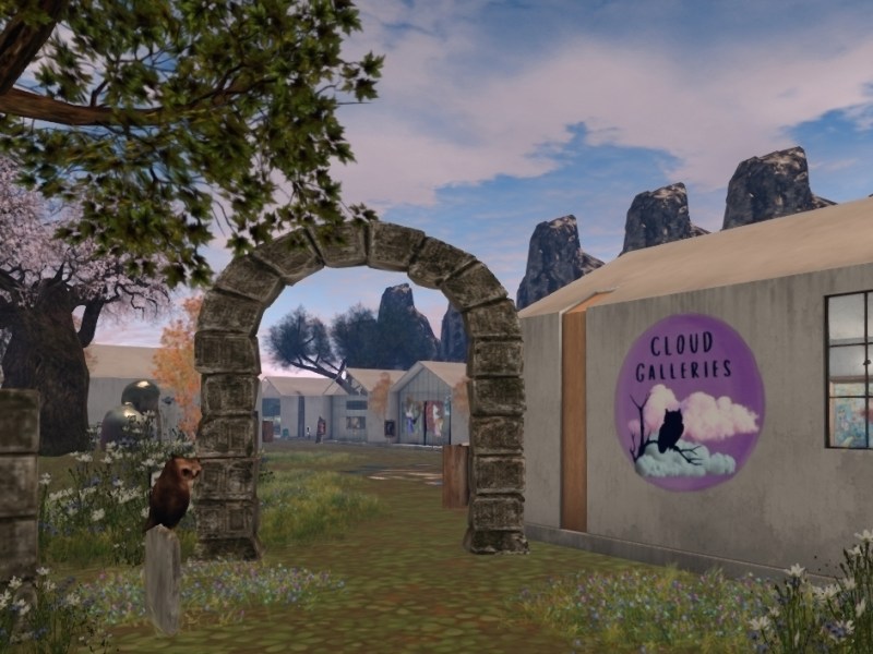 Cloud Galleries April Art Walk in Second Life: Meet the Artists 