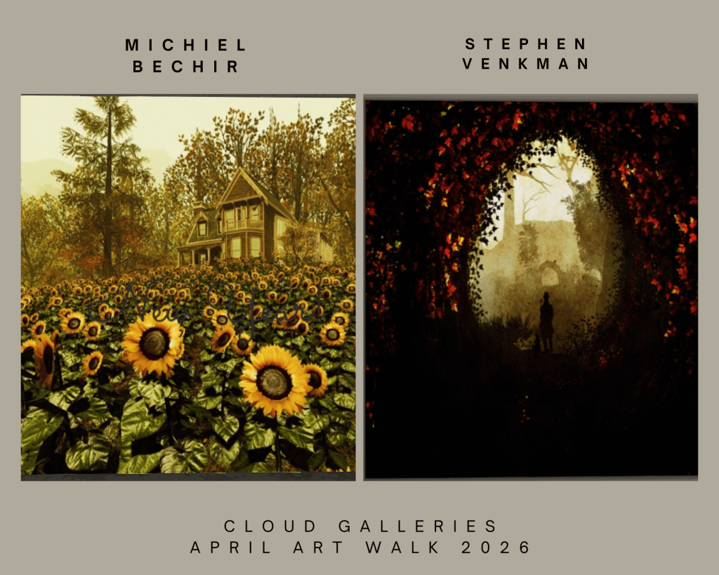 Michiel Bechir and Stephan Venkman photos at Cloud Galleries in Second Life.