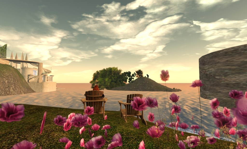 Maryport view in Second Life.