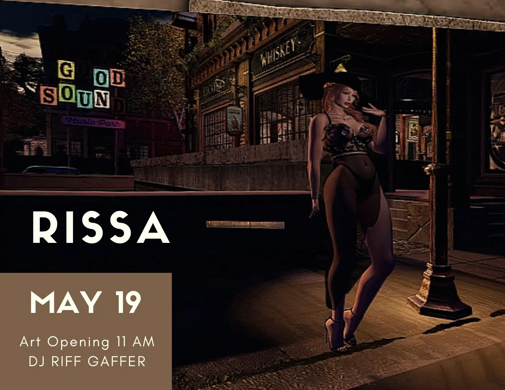 Rissa: Music-Inspired Photography at Maison de la Chouette