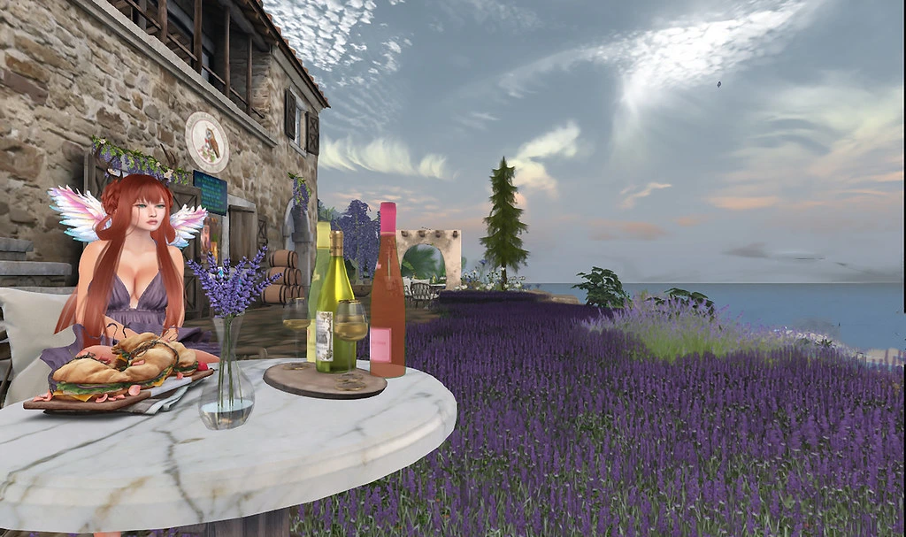 Owl-dragonash-maison-de-la-chouette-lavender-garden Through Owl's Eye