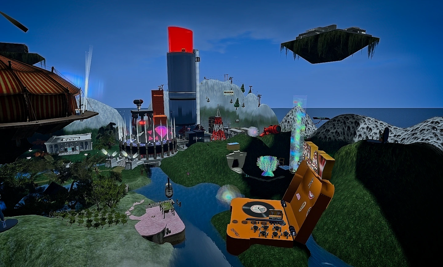 Duran-duran-universe-second-life Through Owl's Eye